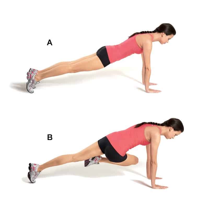 Cross Body planking