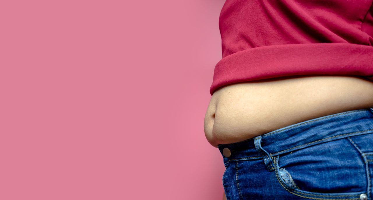 Why does one undergo weight loss during periods?